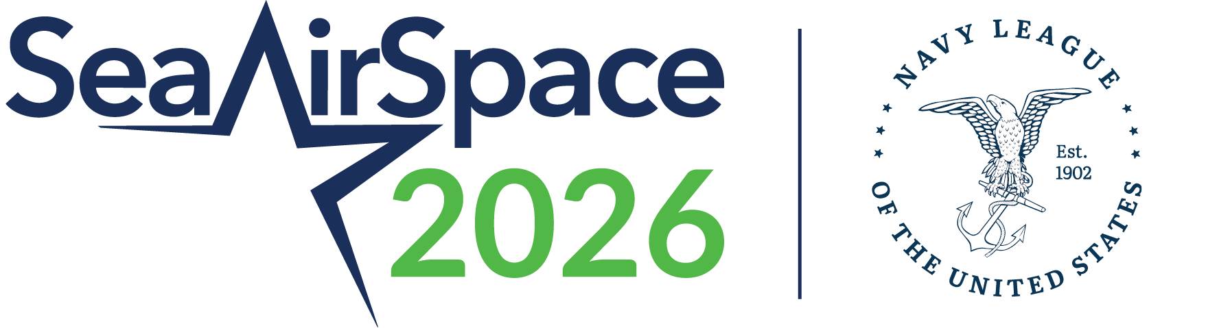 sea air space 2026 logo Sea Air Space 2026 Logo
