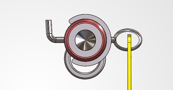 reefing cutter 3D rendered image